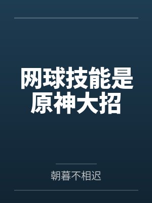 网球技能是原神大招笔趣阁无弹窗