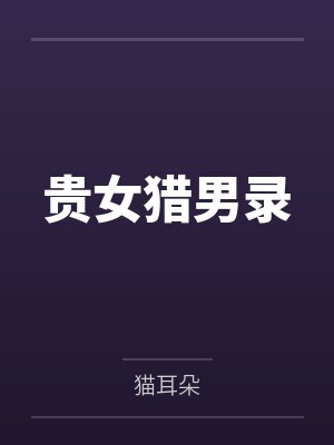 贵女猎男录